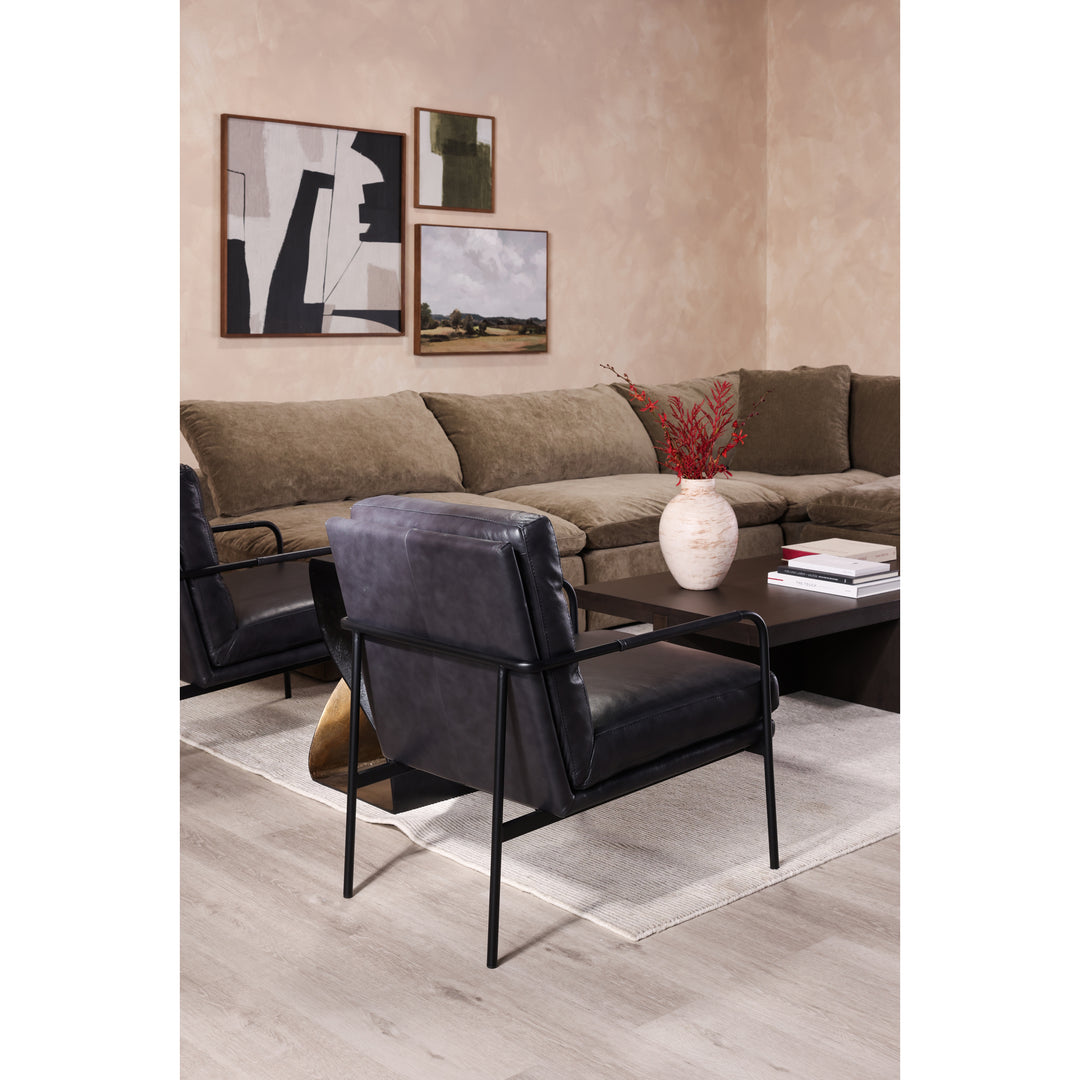 American Home Furniture | Moe's Home Collection - Verlaine Chair Raven Black