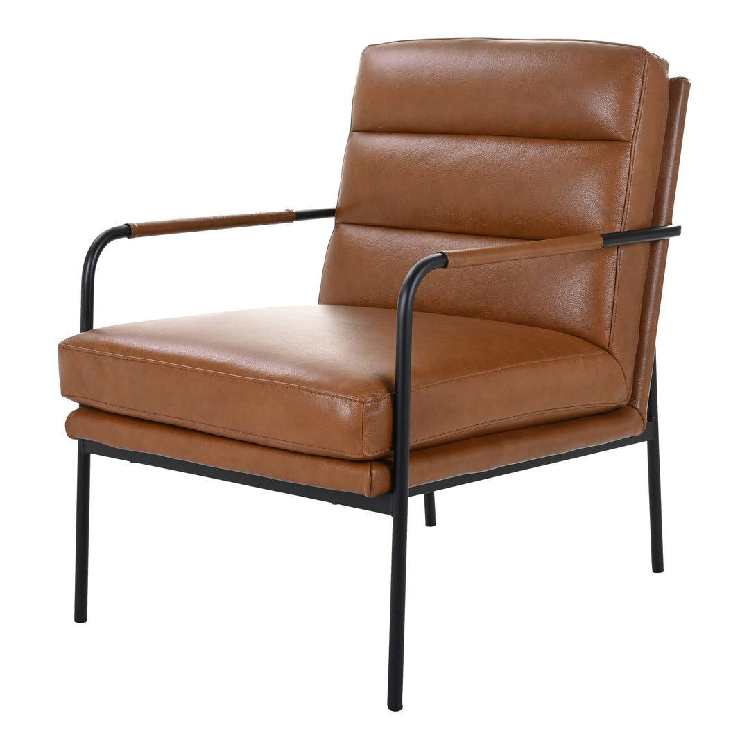 American Home Furniture | Moe's Home Collection - Verlaine Chair Chestnut Brown