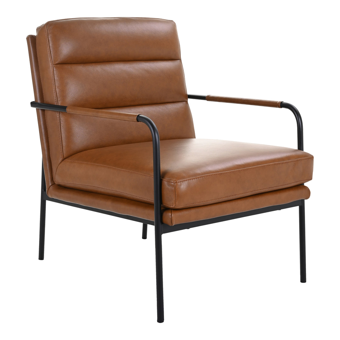 American Home Furniture | Moe's Home Collection - Verlaine Chair Chestnut Brown