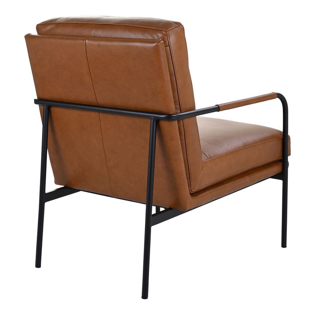 American Home Furniture | Moe's Home Collection - Verlaine Chair Chestnut Brown