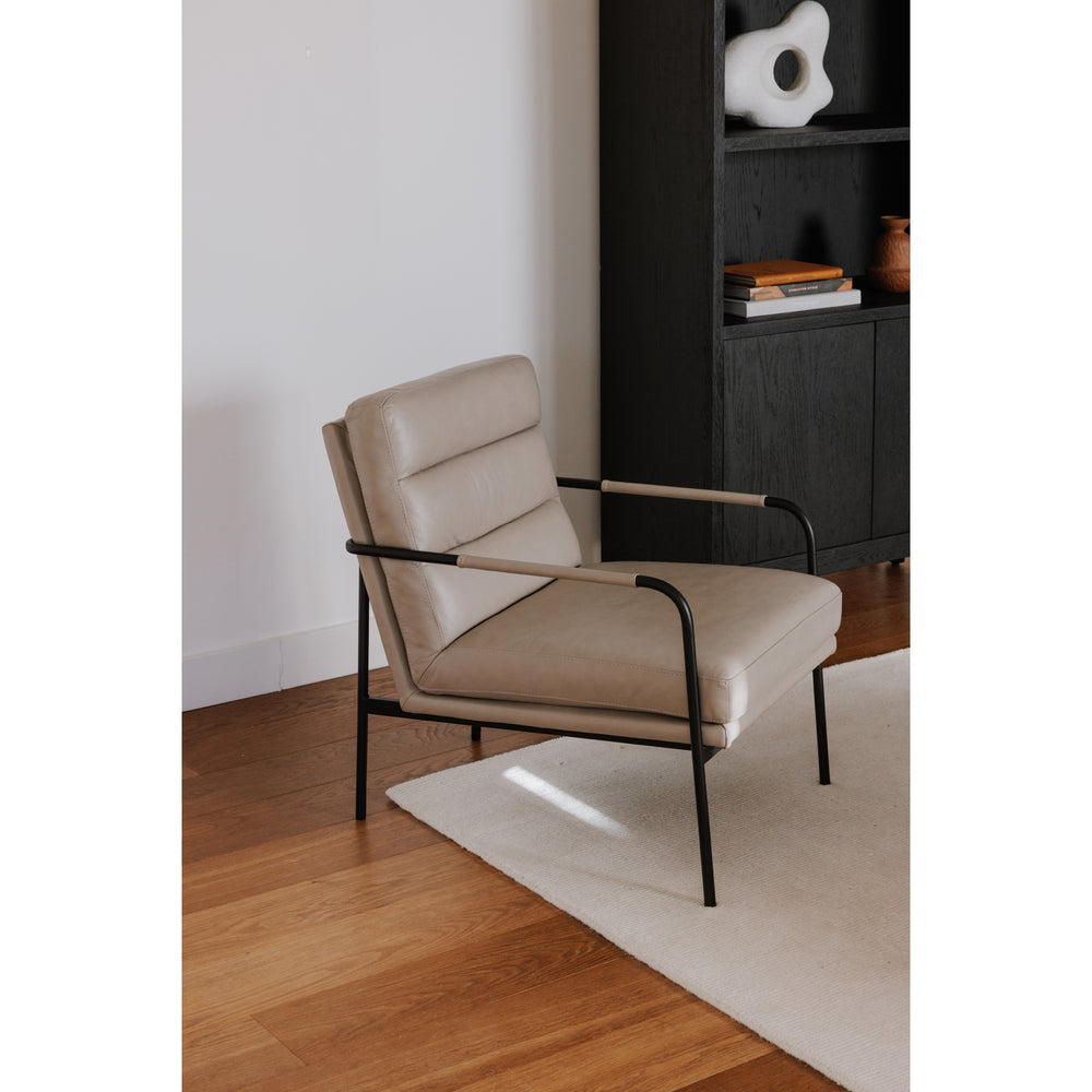 American Home Furniture | Moe's Home Collection - Verlaine Chair Sculptors Clay