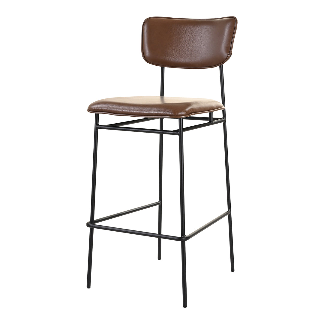 American Home Furniture | Moe's Home Collection - Sailor Bar Stool Dark Brown