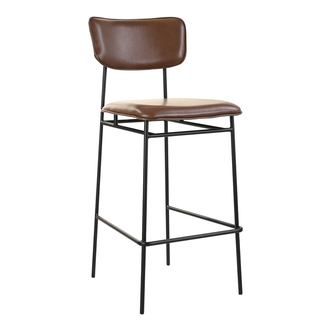 American Home Furniture | Moe's Home Collection - Sailor Bar Stool Dark Brown