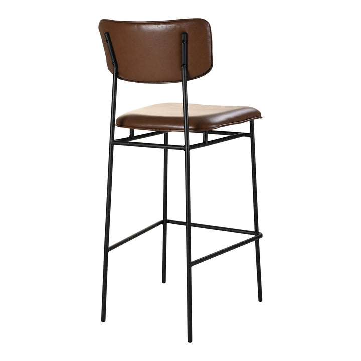 American Home Furniture | Moe's Home Collection - Sailor Bar Stool Dark Brown