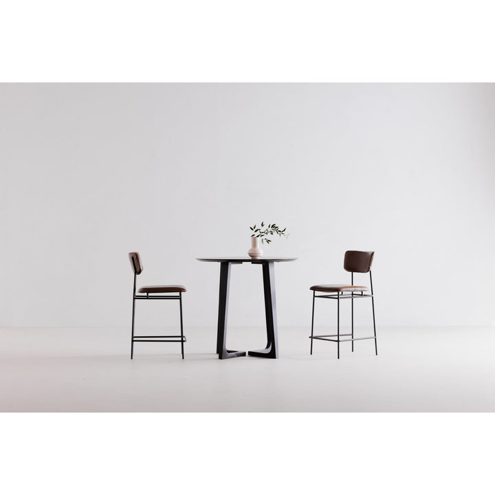 American Home Furniture | Moe's Home Collection - Sailor Bar Stool Dark Brown