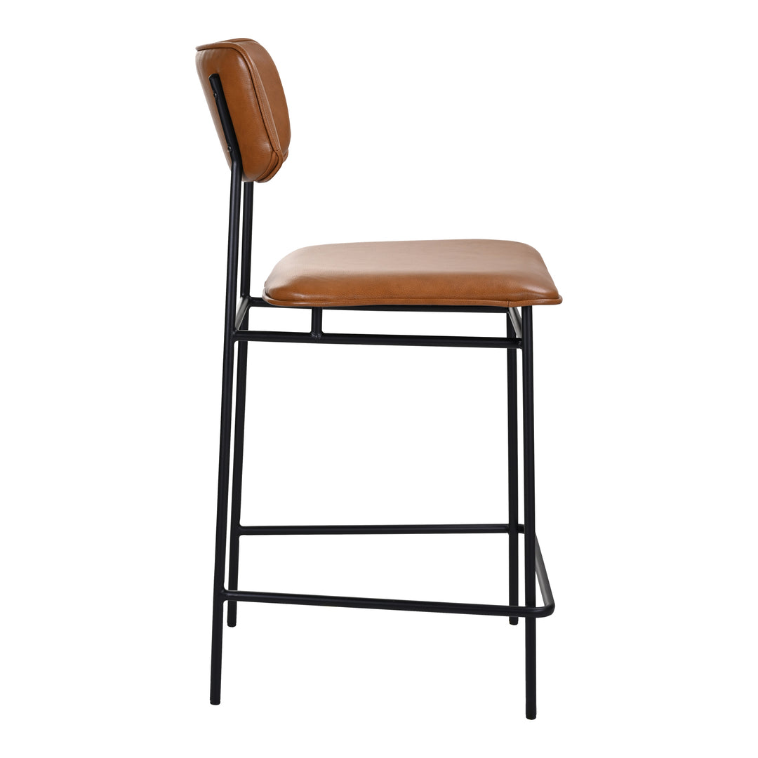 American Home Furniture | Moe's Home Collection - Sailor Counter Stool Brown