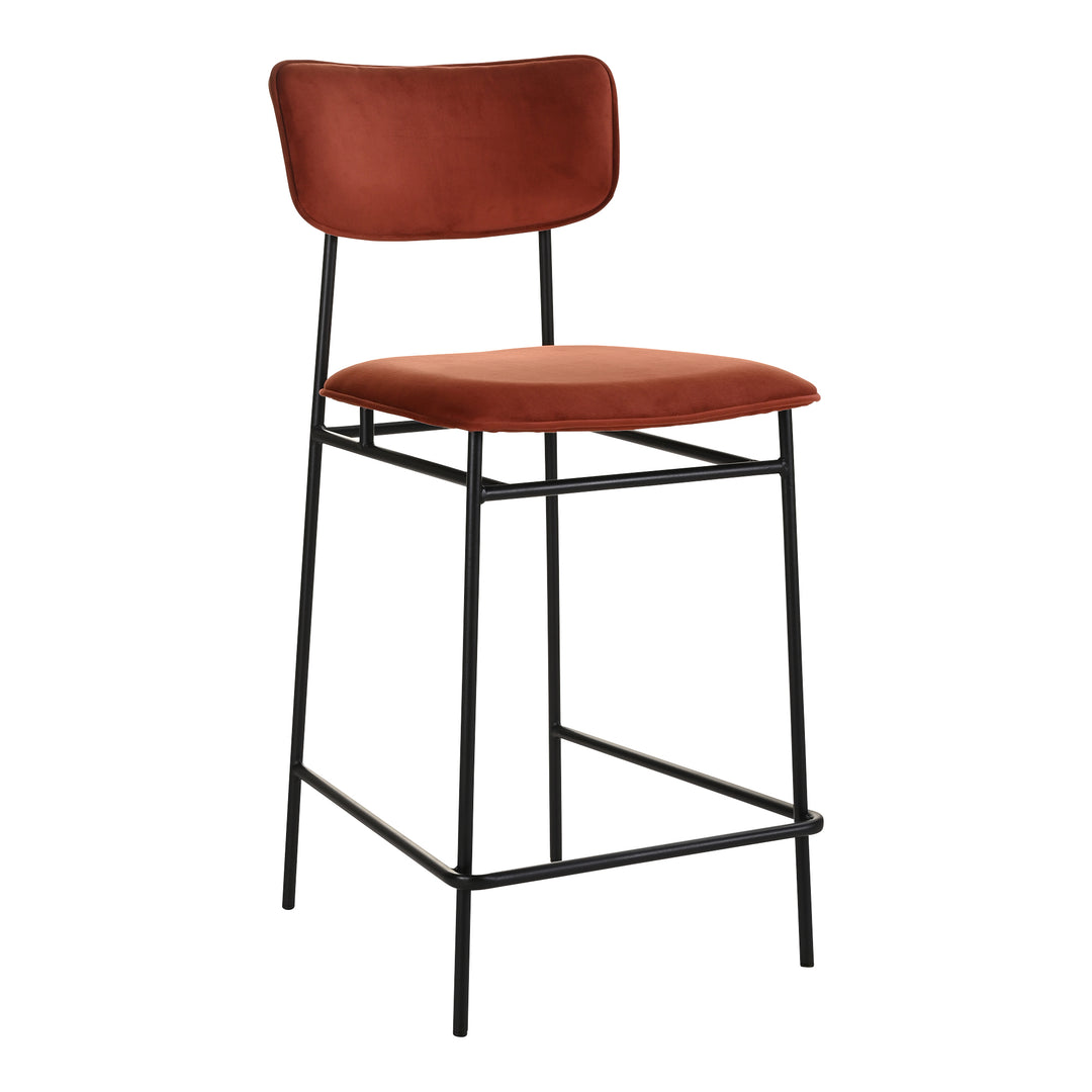 American Home Furniture | Moe's Home Collection - Sailor Counter Stool Amber