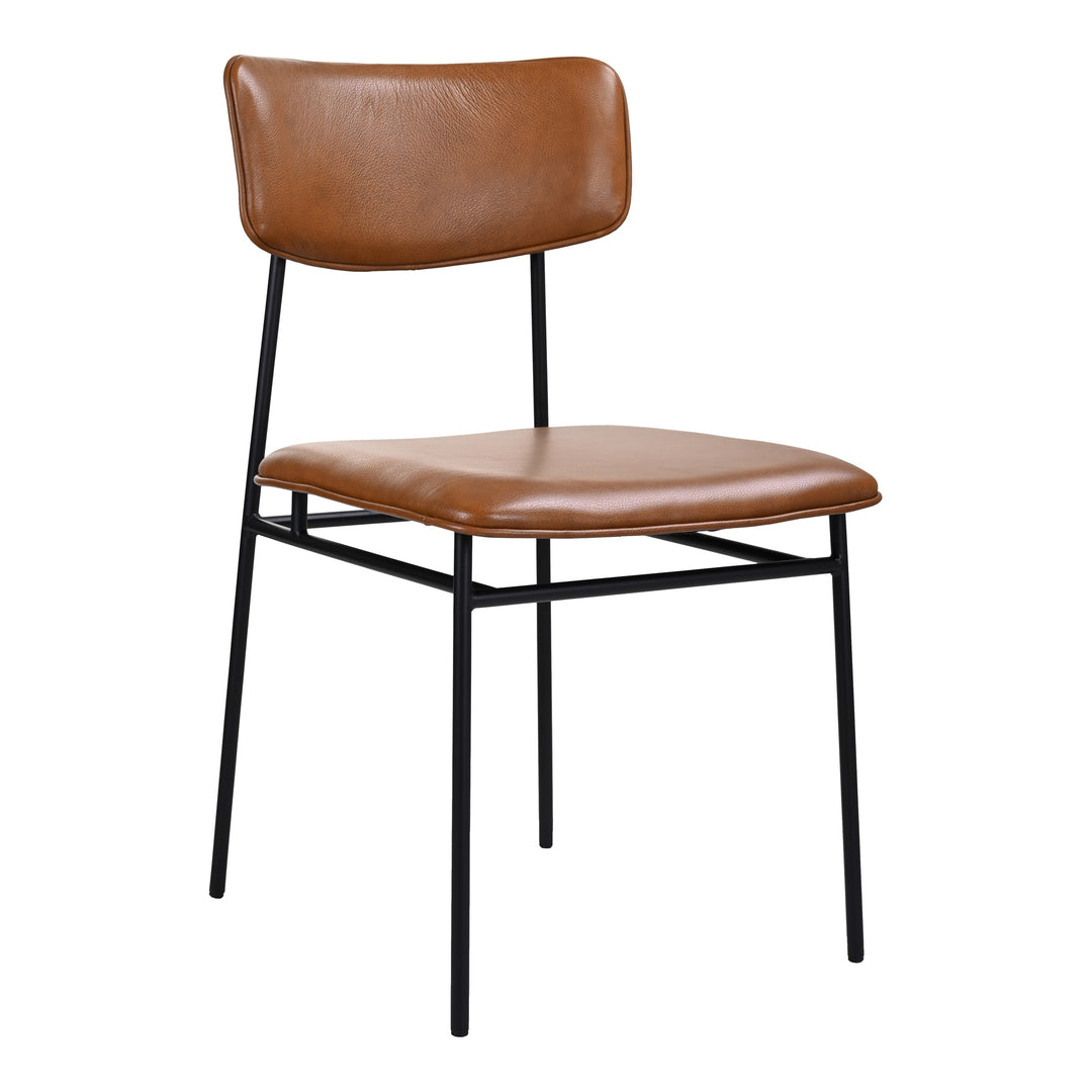 American Home Furniture | Moe's Home Collection - Sailor Dining Chair Brown-Set Of Two