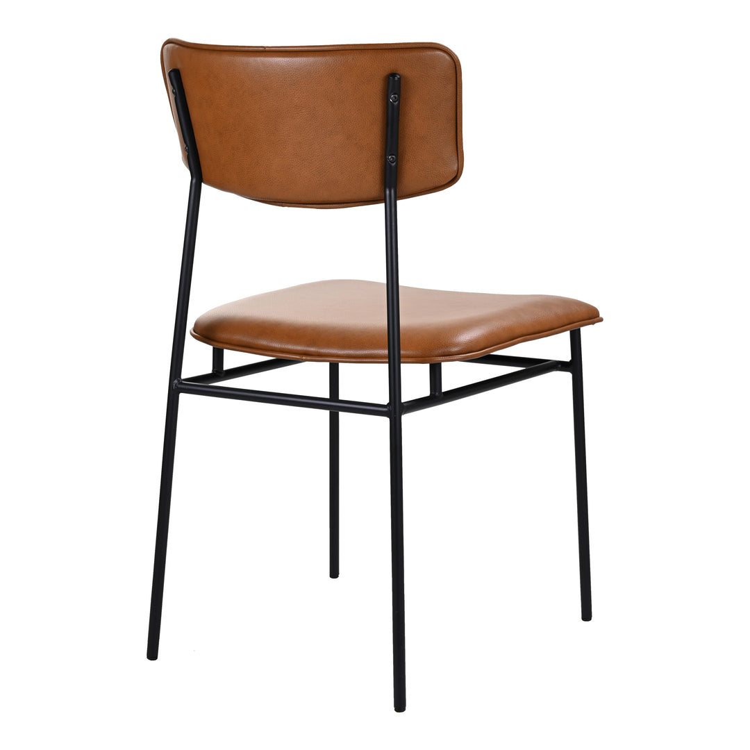 American Home Furniture | Moe's Home Collection - Sailor Dining Chair Brown-Set Of Two