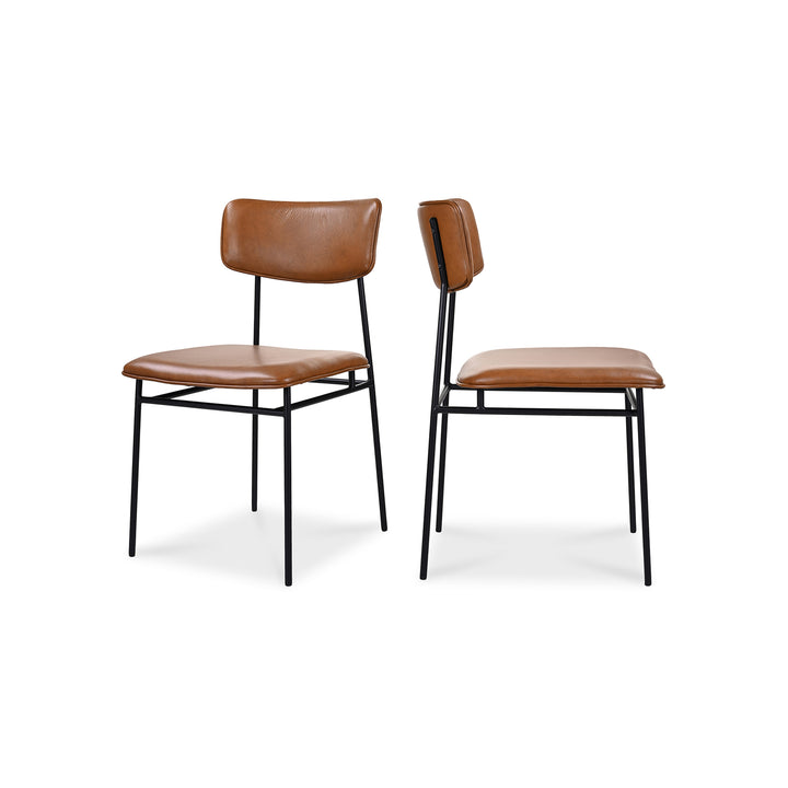 American Home Furniture | Moe's Home Collection - Sailor Dining Chair Brown-Set Of Two