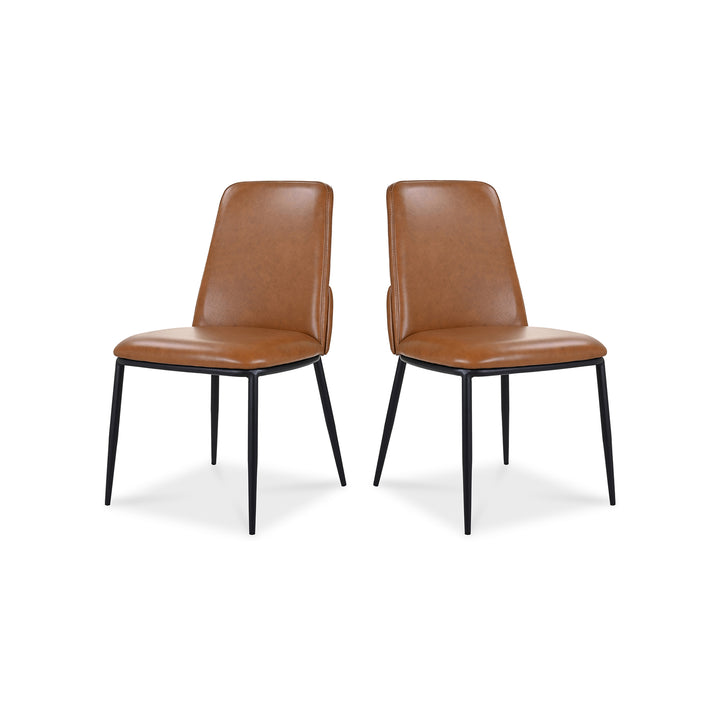 American Home Furniture | Moe's Home Collection - Douglas Dining Chair Brown-Set Of Two