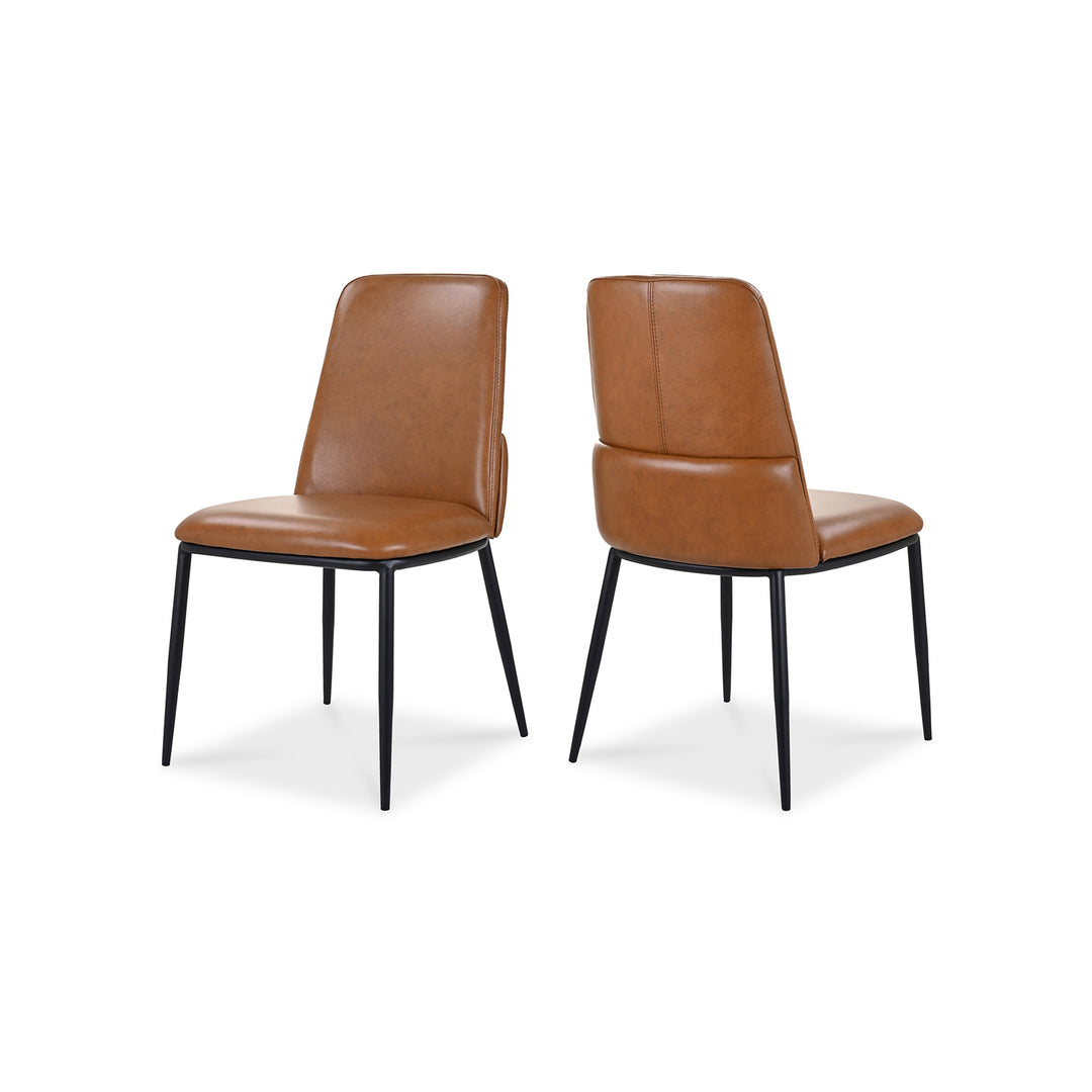 American Home Furniture | Moe's Home Collection - Douglas Dining Chair Brown-Set Of Two
