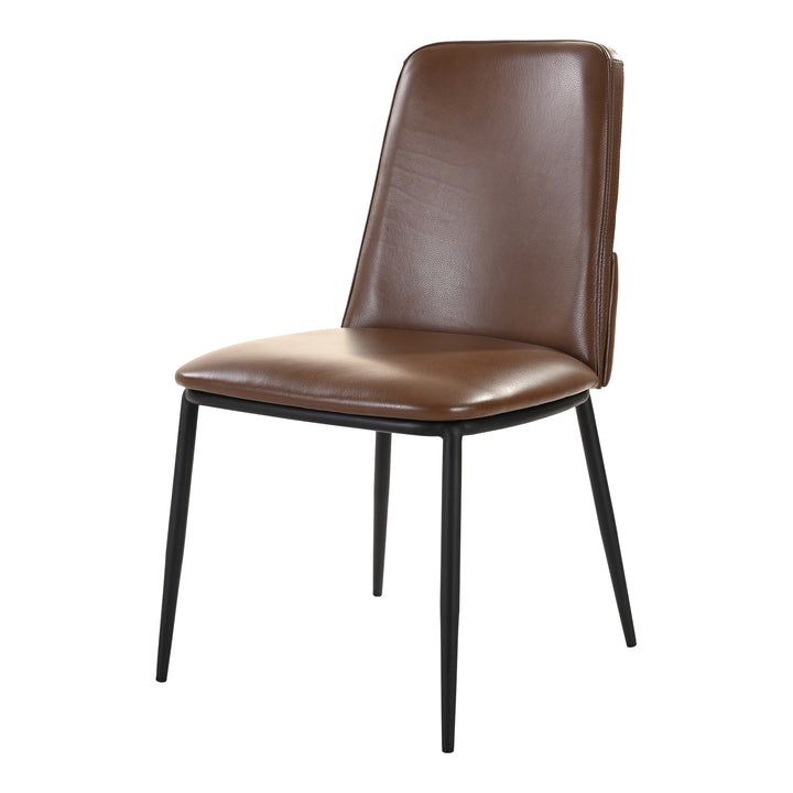 American Home Furniture | Moe's Home Collection - Douglas Dining Chair Dark Brown-Set Of Two