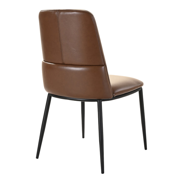 American Home Furniture | Moe's Home Collection - Douglas Dining Chair Dark Brown-Set Of Two