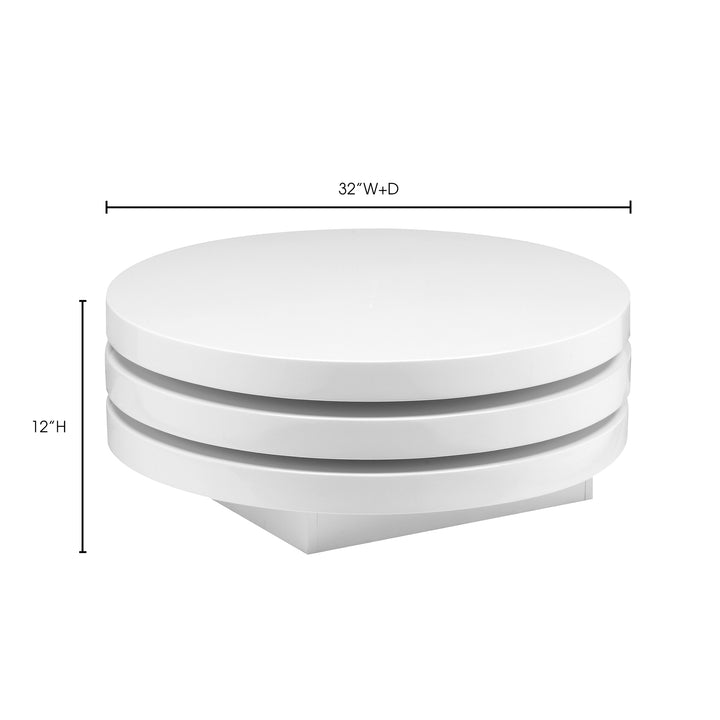 American Home Furniture | Moe's Home Collection - Torno Coffee Table White