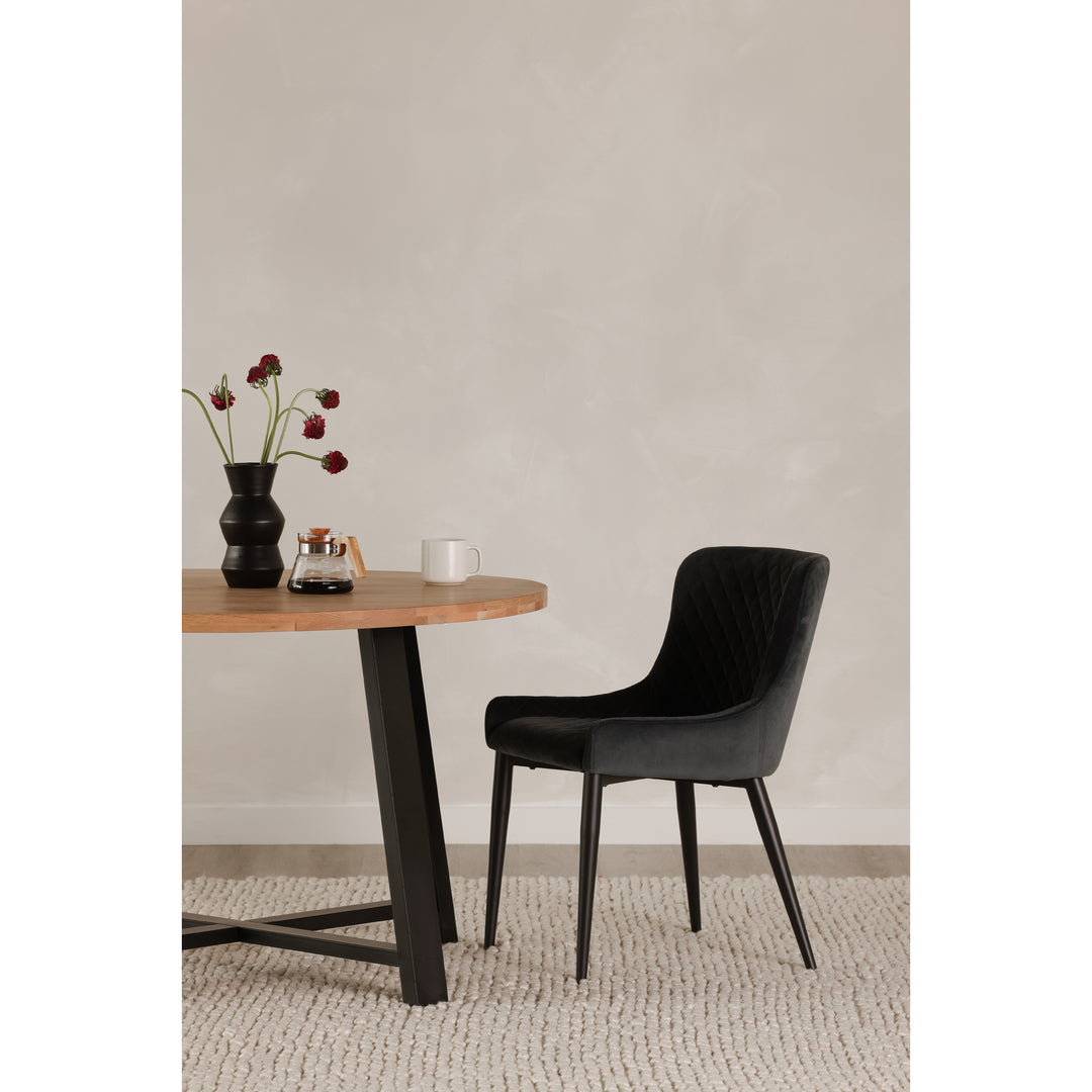 American Home Furniture | Moe's Home Collection - Etta Dining Chair Dark Grey
