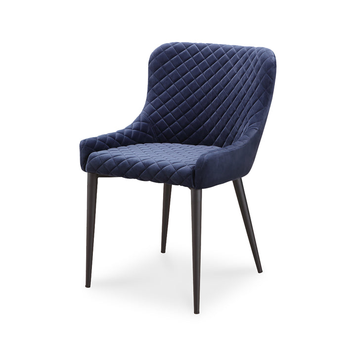 American Home Furniture | Moe's Home Collection - Etta Dining Chair Dark Blue