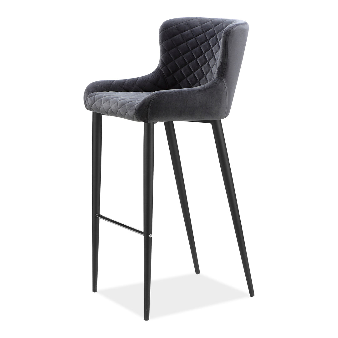 American Home Furniture | Moe's Home Collection - Etta Counter Stool Dark Grey