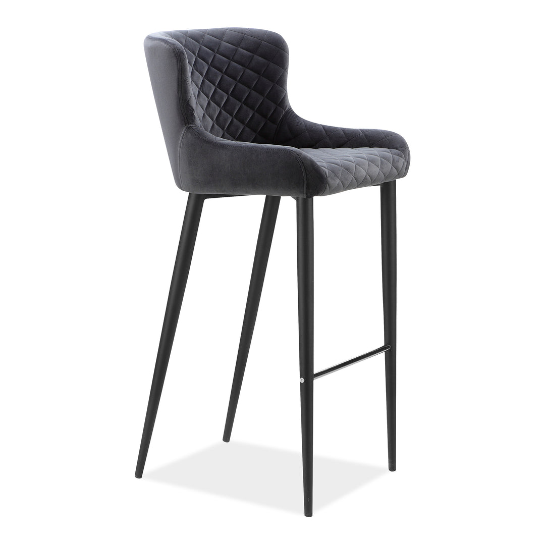 American Home Furniture | Moe's Home Collection - Etta Counter Stool Dark Grey