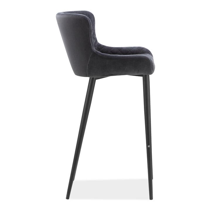 American Home Furniture | Moe's Home Collection - Etta Barstool Dark Grey