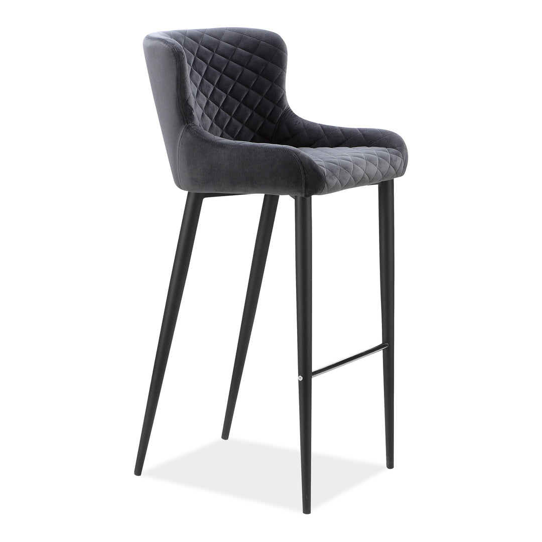 American Home Furniture | Moe's Home Collection - Etta Barstool Dark Grey