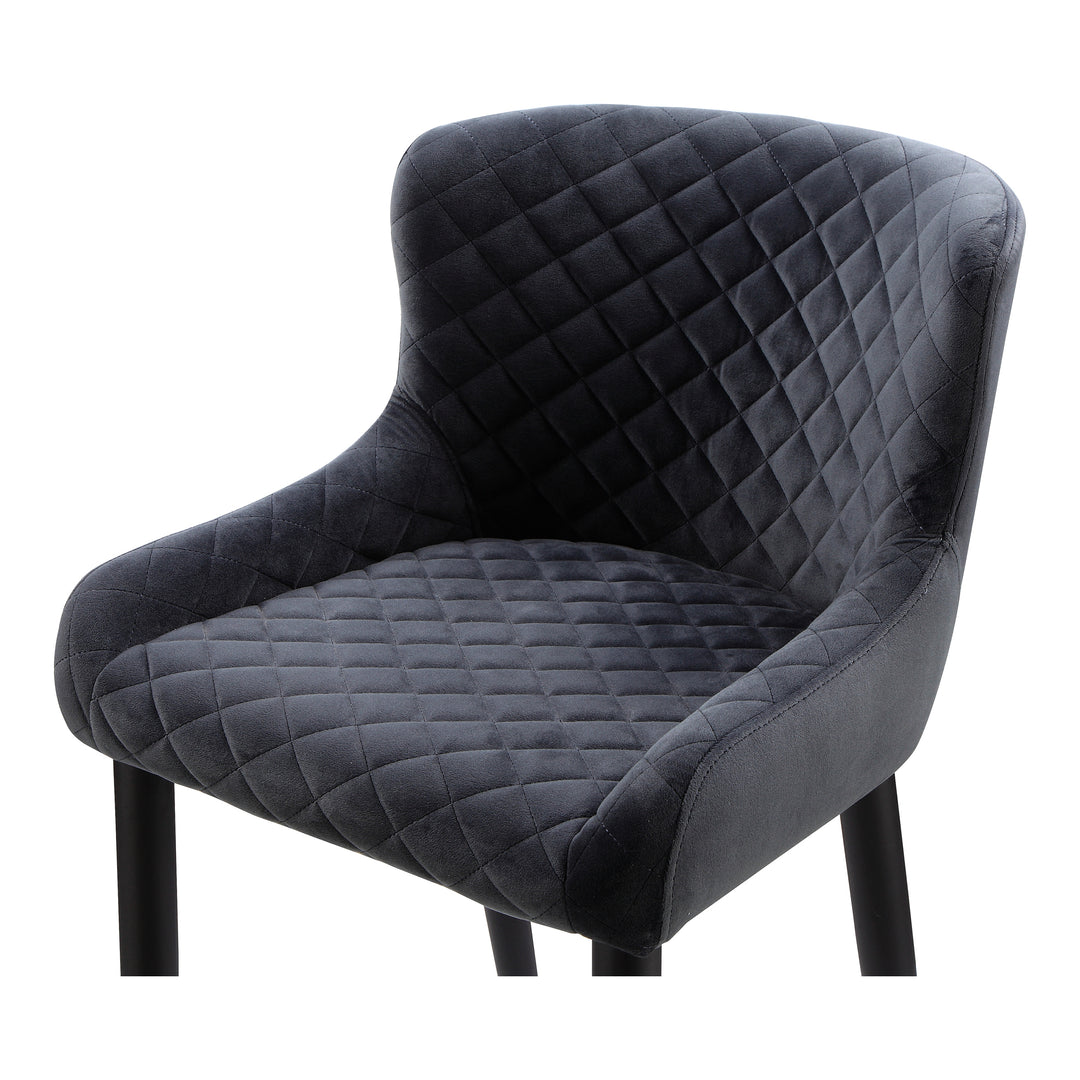 American Home Furniture | Moe's Home Collection - Etta Barstool Dark Grey