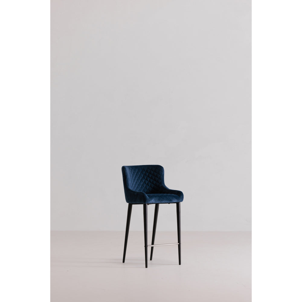 American Home Furniture | Moe's Home Collection - Etta Barstool Dark Blue