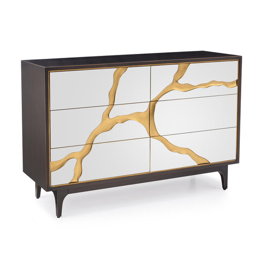 John Richard Revne Six-Drawer Chest of Drawers SIDEBOARDS + CREDENZAS