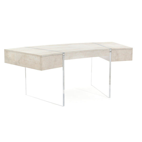 John Richard Loftus Side Drawer Curved Desk DESKS