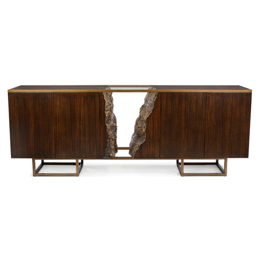 John Richard Terra Four-Door Credenza CABINETS