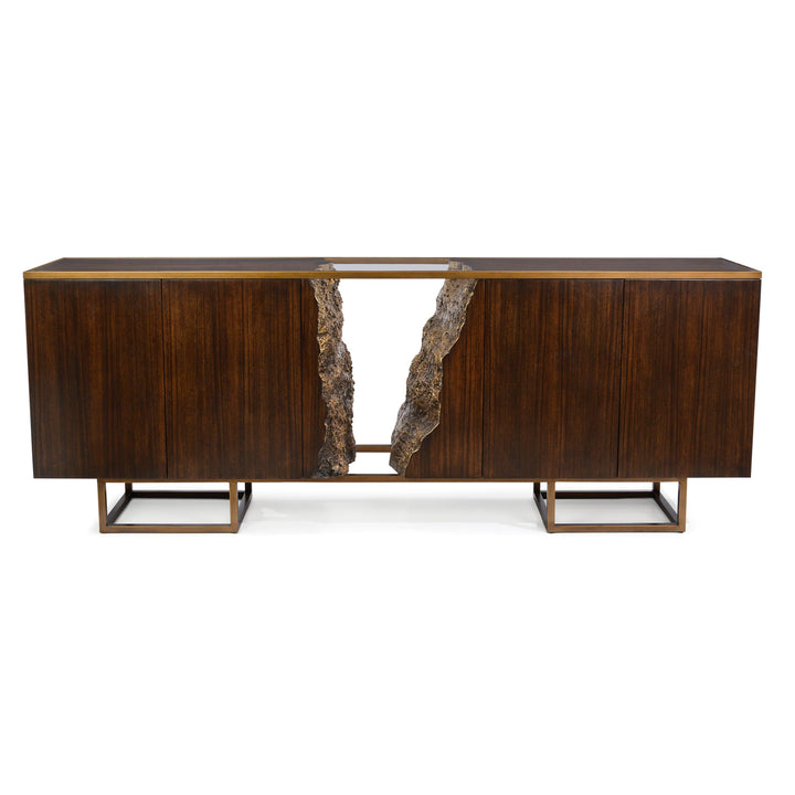 John Richard Terra Four-Door Credenza CABINETS