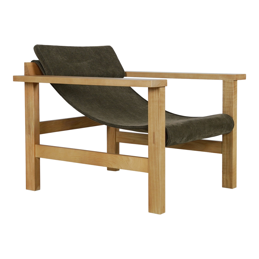 American Home Furniture | Moe's Home Collection - Annex Lounge Chair Cedar Green