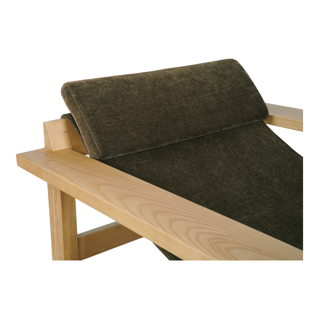 American Home Furniture | Moe's Home Collection - Annex Lounge Chair Cedar Green