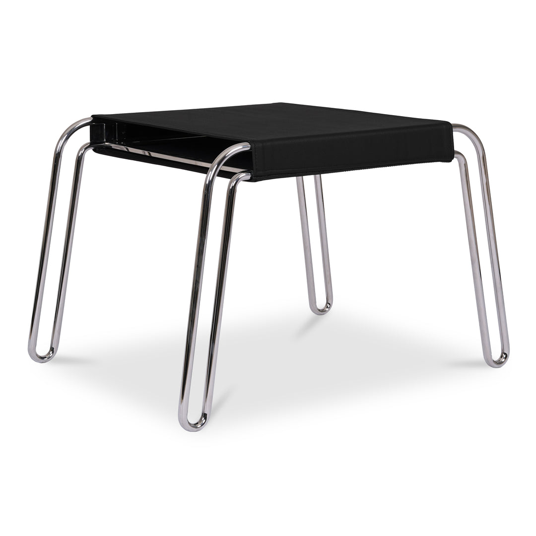 American Home Furniture | Moe's Home Collection - Petra Leather Stool Black