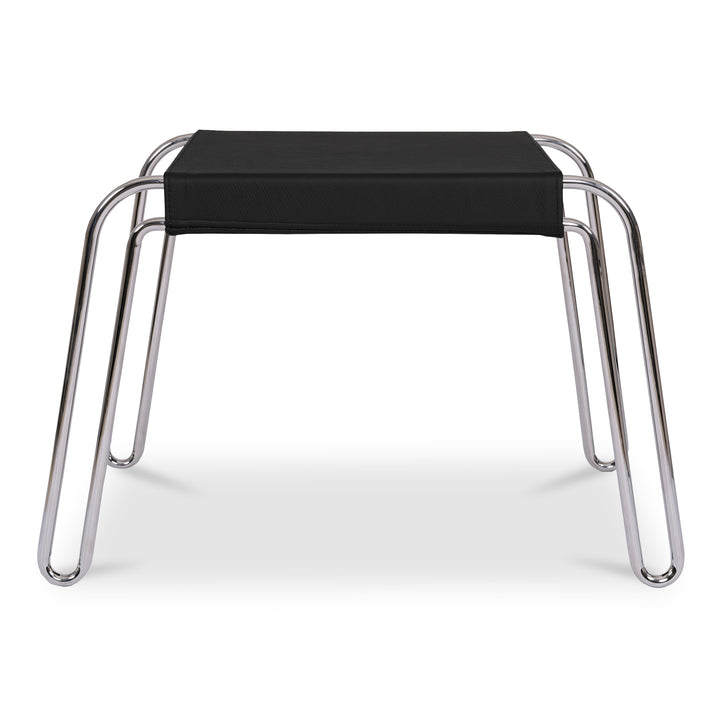 American Home Furniture | Moe's Home Collection - Petra Leather Stool Black