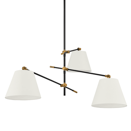 Troy Lighting Navin 3 Light Chandelier CHANDELIERS