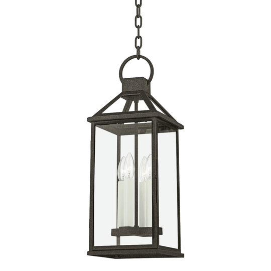 Troy Lighting Sanders 4 Light Large Exterior Lantern OUTDOOR HANGING LIGHTS