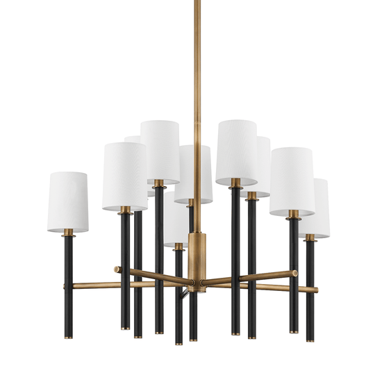 Troy Lighting Belvedere 10 Light Chandelier CHANDELIERS