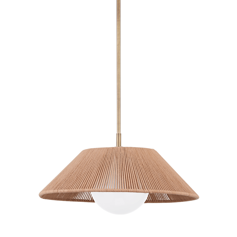 Troy Lighting Lisbon 1 Light Small Pendant PENDANT LIGHTING