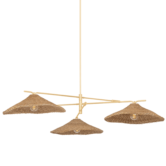 Troy Lighting Valier 3 Light Chandelier CHANDELIERS