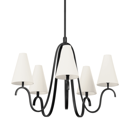 Troy Lighting Melor 5 Light Chandelier CHANDELIERS