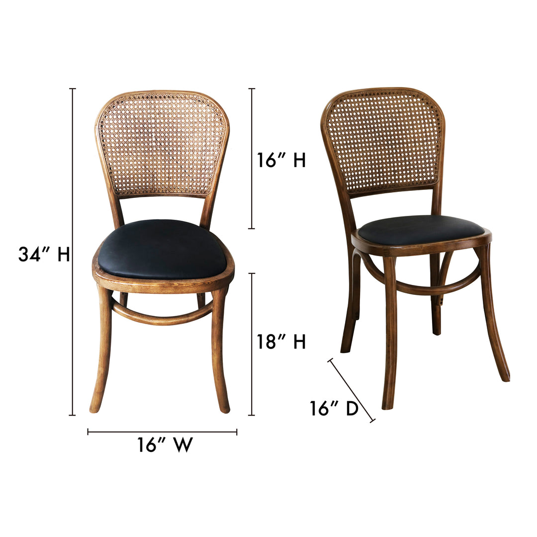 American Home Furniture | Moe's Home Collection - Bedford Dining Chair-Set Of Two