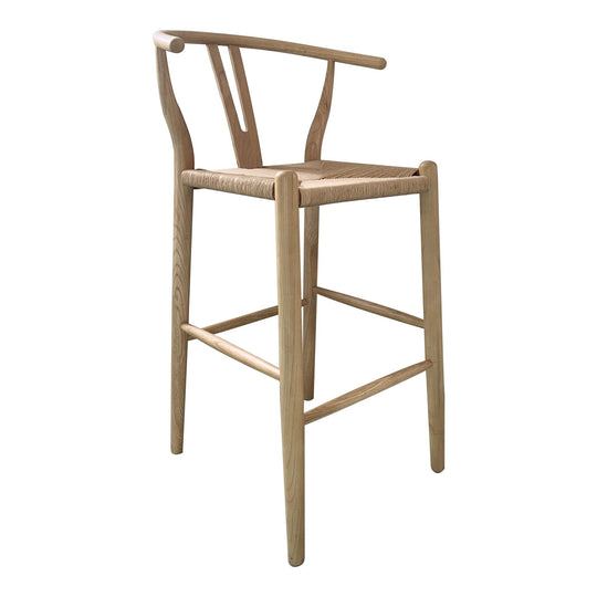 Moe's Home Collection - Ventana Counter Stool Natural - FG-1018-24 | American Home Furniture