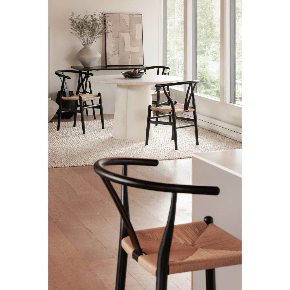 American Home Furniture | Moe's Home Collection - Ventana Counter Stool Black And Natural