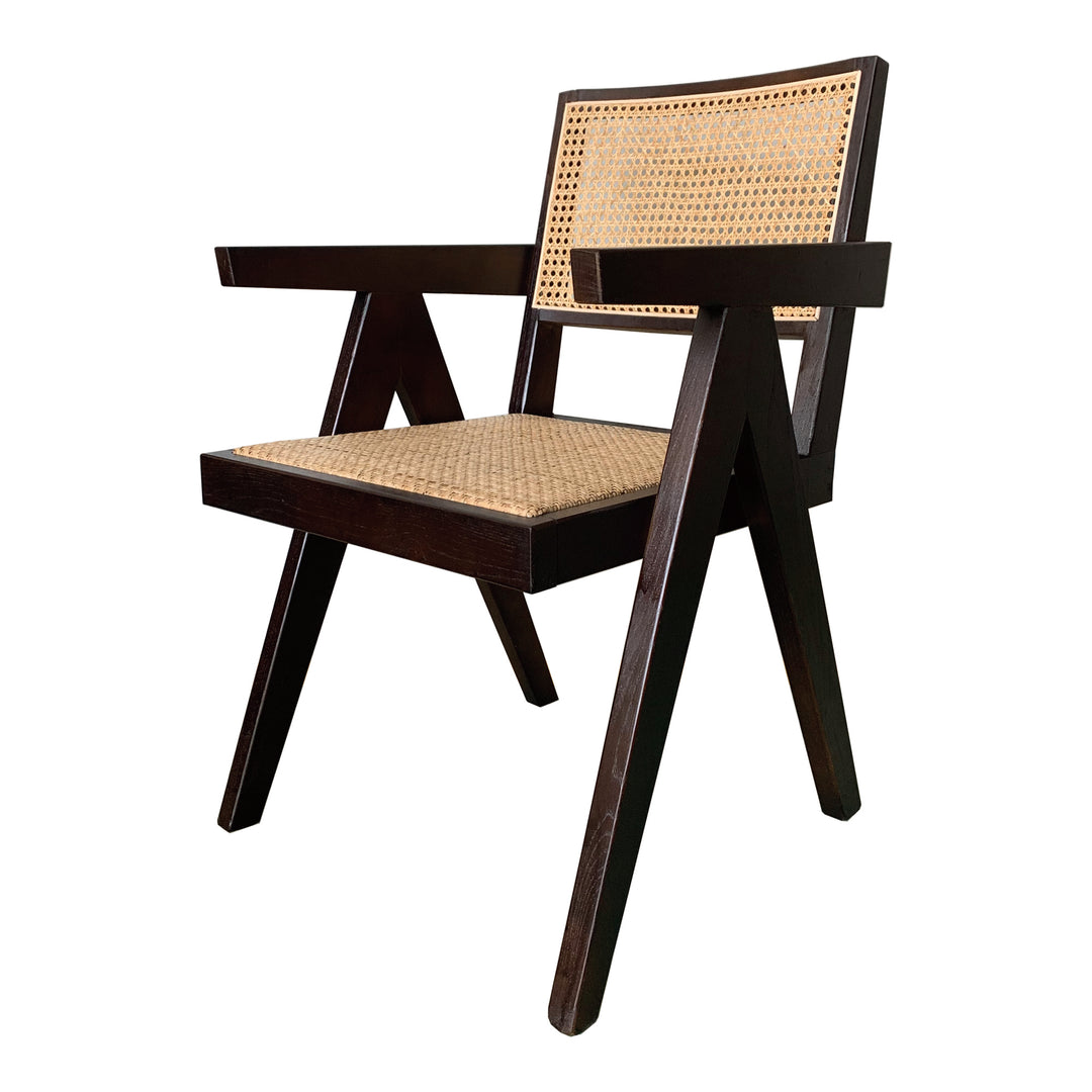 American Home Furniture | Moe's Home Collection - Takashi Chair Dark Brown-Set Of Two