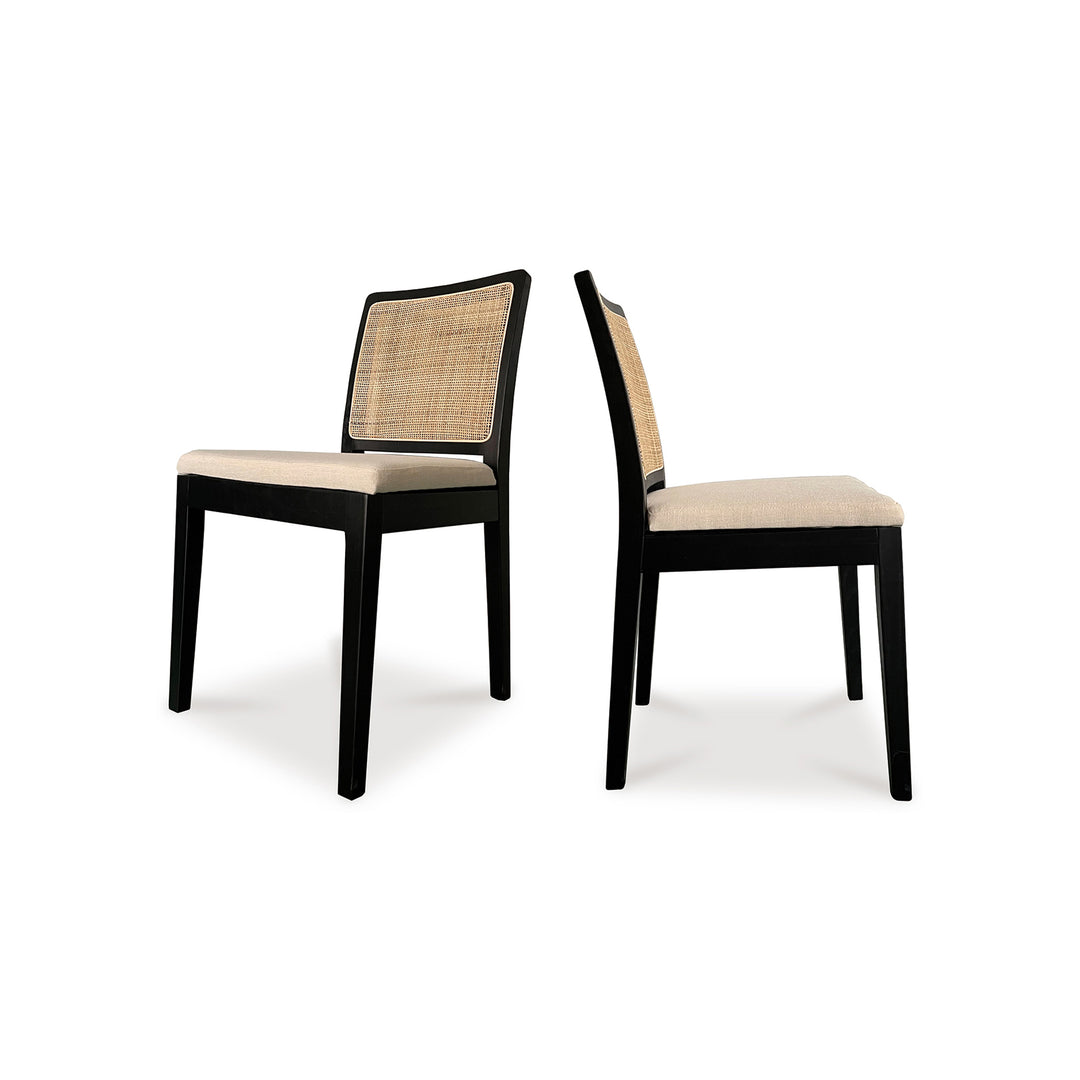 American Home Furniture | Moe's Home Collection - Orville Dining Chair Black-Set Of Two