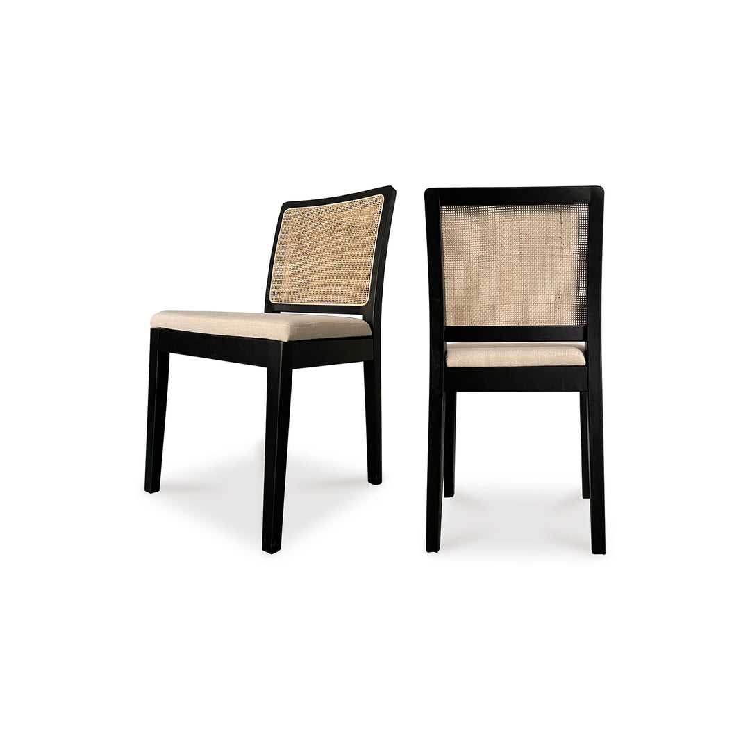 American Home Furniture | Moe's Home Collection - Orville Dining Chair Black-Set Of Two