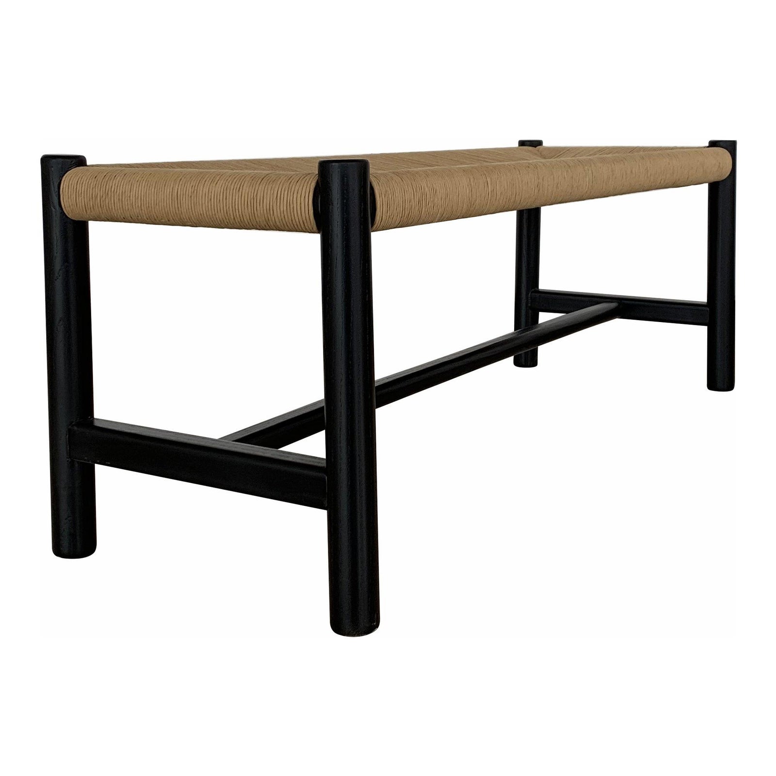 Moe's Home Collection Hawthorn Bench Large Black BENCHES