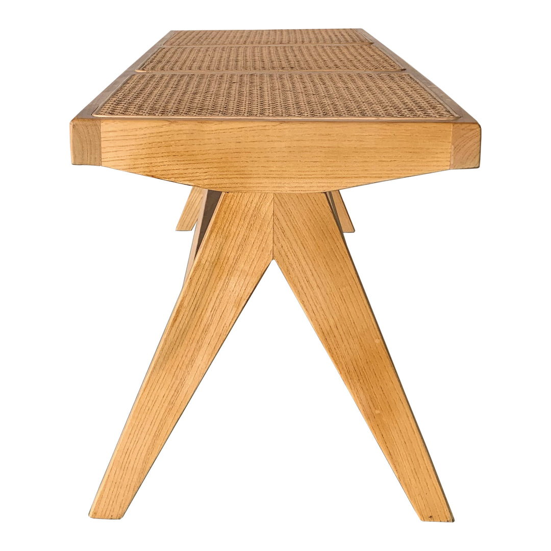 American Home Furniture | Moe's Home Collection - Takashi Bench Natural