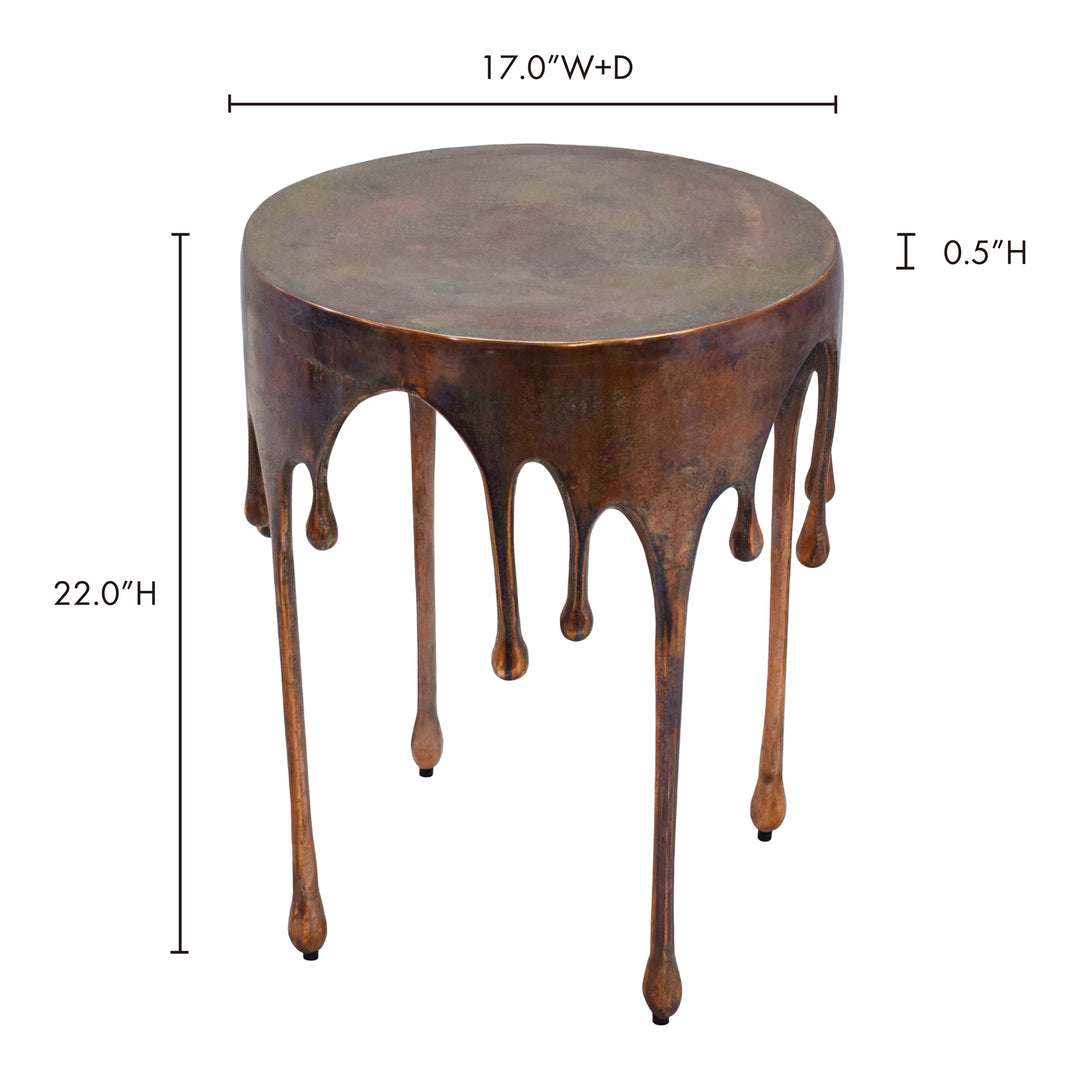 American Home Furniture | Moe's Home Collection - Copperworks Accent Table